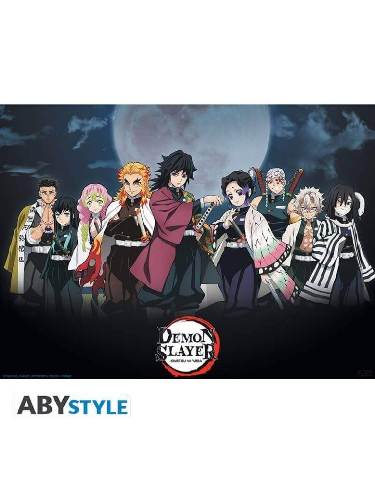 DEMON SLAYER - Poster "Piliers " (52x38)