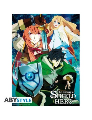 THE SHIELD HERO - Poster "L'équipe de Naofumi" (52x38)