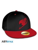 FAIRY TAIL - Casquette snapback- Noir & Rouge - Emblème
