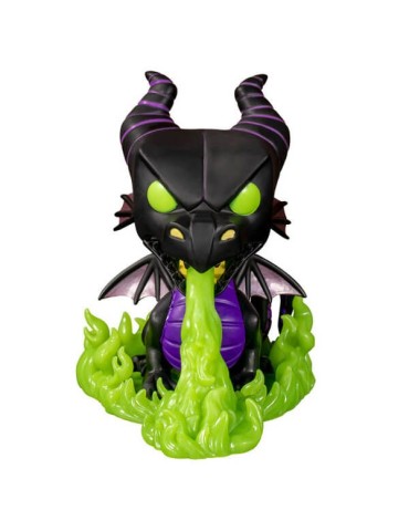 Disney - Funko Pop 720 Villains Maleficent Dragon Gitd Metallic Exclu