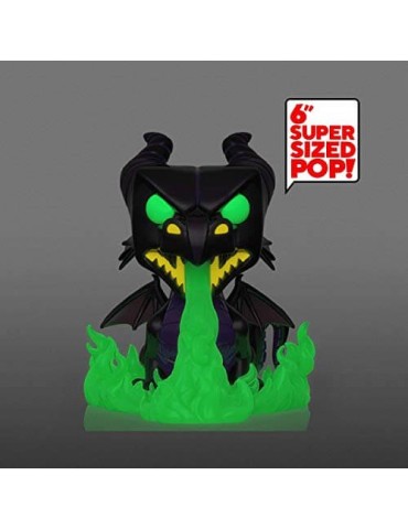 Disney - Funko Pop 720 Villains Maleficent Dragon Gitd Metallic Exclu