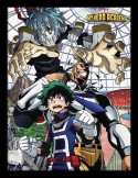 My Hero Academia An Enemy Threat 30 x 40 cm Framed Print