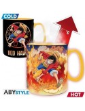 ONE PIECE - Mug Heat Change - 460 ml - Luffy & Sabo