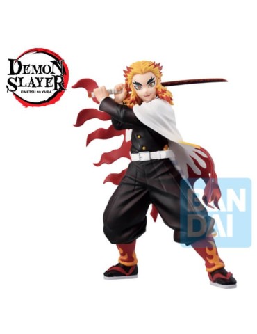 Demon Slayer Ichibansho Figurine Mugen Train Kyojuro Rengoku 20 cm