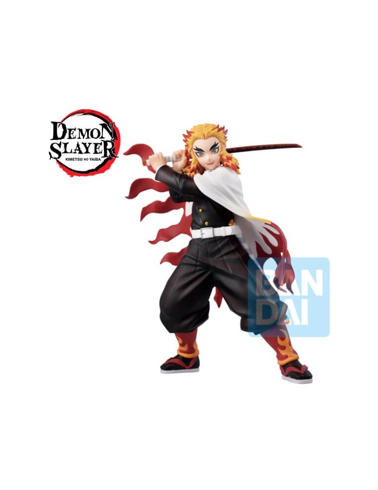 Demon Slayer Ichibansho Figurine Mugen Train Kyojuro Rengoku 20 cm