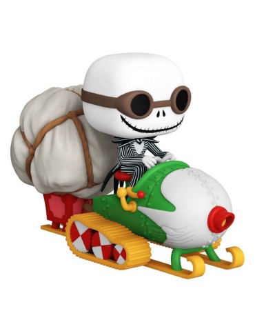 L´étrange Noël de Mr Jack - Funko Pop 104 Jack w/Goggles & Snowmobile 18 cm