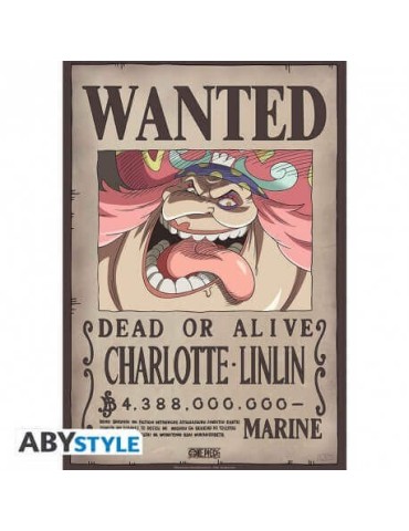 ONE PIECE - Poster "Wanted Big Mom Charlotte Linlin" (52x35)