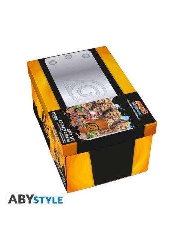 NARUTO SHIPPUDEN - Pck premium Verre XXL +Porte-clés 3D+MugHC
