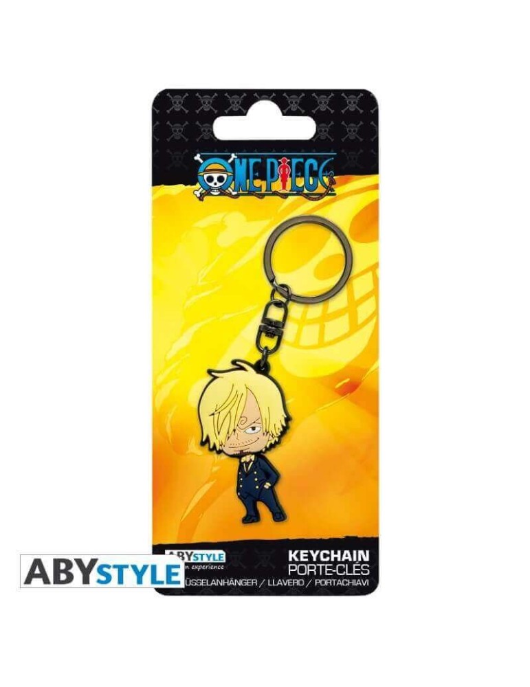 ONE PIECE - Porte-clés PVC "Sanji SD