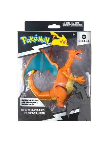 Pokémon 25e anniversaire figurine Articulée Select Dracaufeu 15 cm