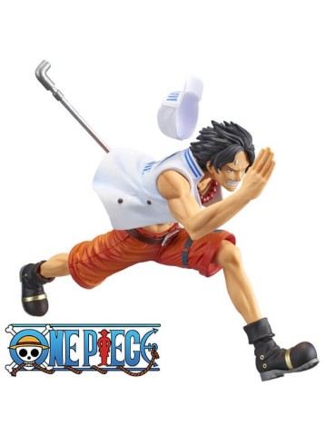 One Piece Figurine magazine Portgas D'Ace Special Color Version 13 cm