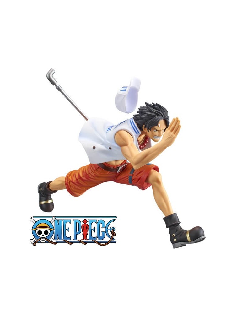 One Piece Figurine magazine Portgas D'Ace Special Color Version 13 cm