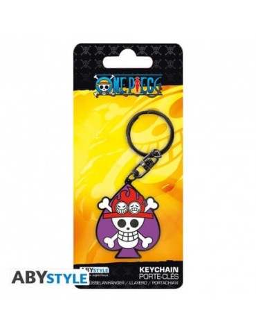 ONE PIECE - Porte-clés "Skull Ace"