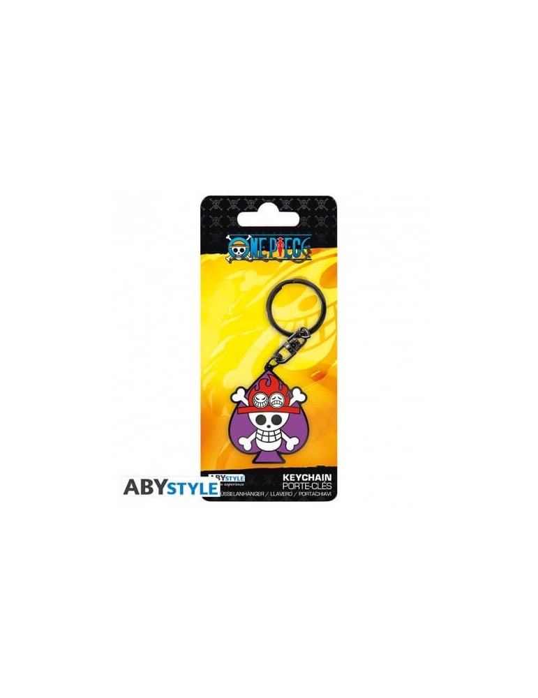 ONE PIECE - Porte-clés "Skull Ace"