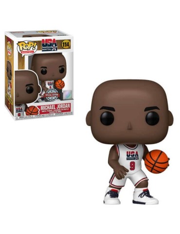 NBA - Funko Pop 114 Michael Jordan ( 1992 Team USA White Uni ) Exclusive