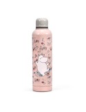 Moomin Pink Pattern Metal Water Bouteille 500 ML