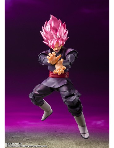 Dragon Ball Super - Figurine Goku Black Super Saiyan Rosé S.H.Figuart
