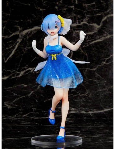 Re Zero Figurine Precious Rem Clear Dress Ver. 23 cm