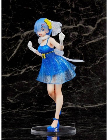 Re Zero Figurine Precious Rem Clear Dress Ver. 23 cm