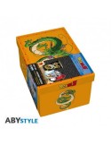 DRAGON BALL - Pck premium Verre XXL +Porte-clés 3D+Mug HeatChange
