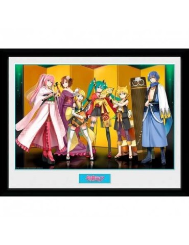 HATSUNE MIKU - Poster encadré "Unité Kuroshishi"