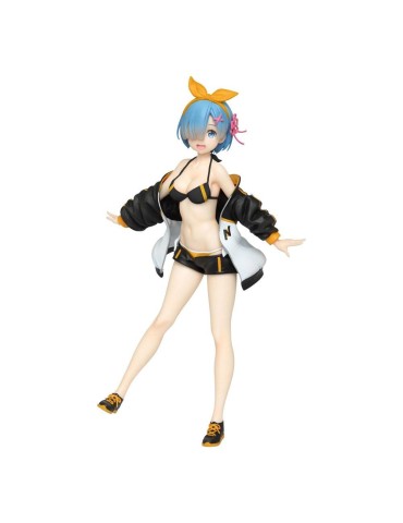 Re Zero Figurine Precious Rem Jumper Swimsuit Ver Renewal 23 cm