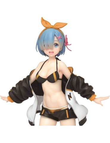 Re Zero Figurine Precious Rem Jumper Swimsuit Ver Renewal 23 cm