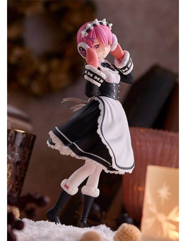 Re Zero Starting Life in Another World Figurine Pop Up Parade Ram: Ice Season Ver. 17 cm