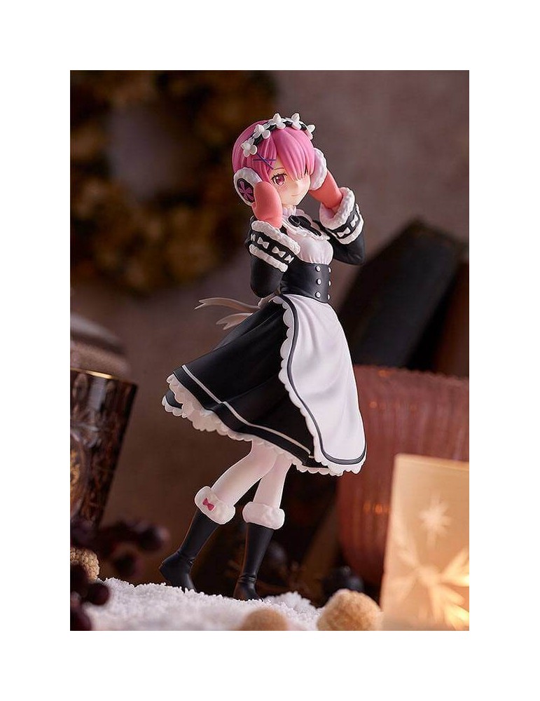 Re Zero Starting Life in Another World Figurine Pop Up Parade Ram: Ice Season Ver. 17 cm