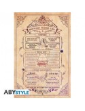 HARRY POTTER - Poster « Liste d'école » roulé filmé (91.5x61)