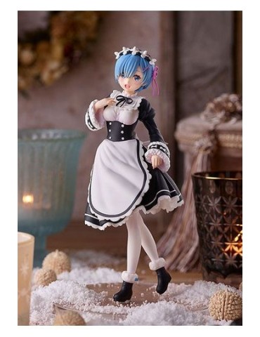 Re Zero Starting Life in Another World Figurine Pop Up Parade Rem: Ice Season Ver. 17 cm