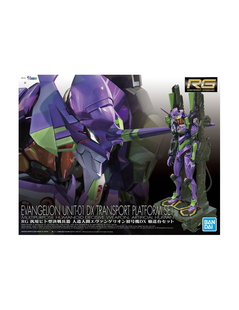 RG - Eva Unit 01 DX Transport Platform Set