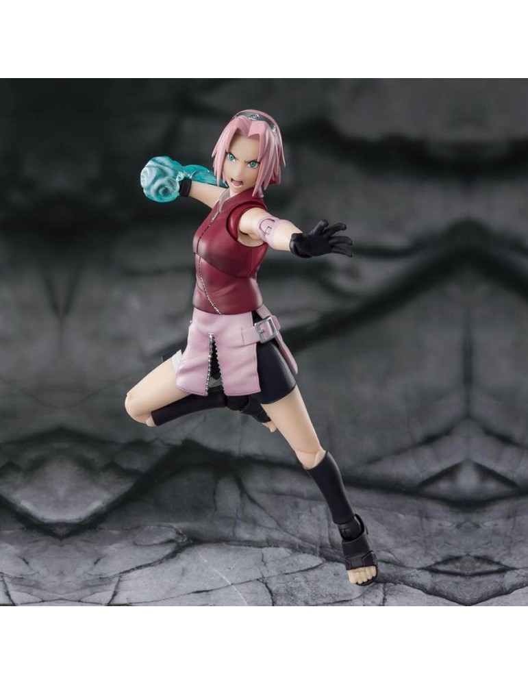 Naruto Shippuden Figurine S.H. Figuarts Sakura Haruno -Inheritor of Tsunade's indominable will- 14 cm