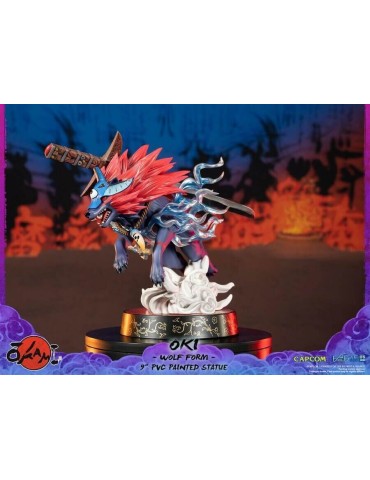 Okami Figurine Oki ( Wolf Form ) 21 cm