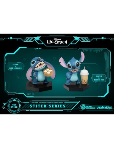 Disney Lilo & Stitch pack 2 figurines Mini Egg Attack Stitch Series Asian Cuisine 8 cm