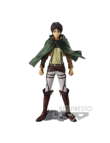 L'ATTAQUE DES TITANS figurine Master Stars Piece Eren Yeager 26 cm