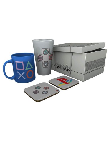 PLAYSTATION - Pck Verre XXL + Mug + 2 Coasters "Classique 2019"
