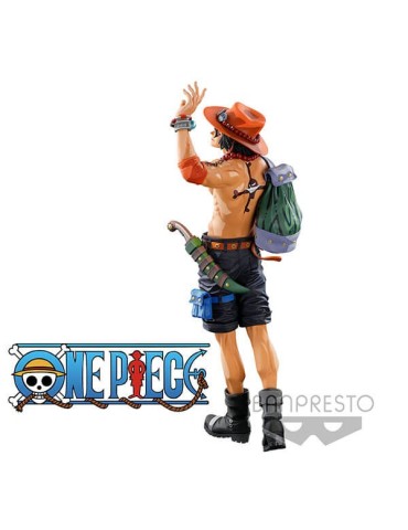 One Piece Figurine BWFC 3 Super Master Stars Piece The Portgas D. Ace Two Dimensions 30 cm