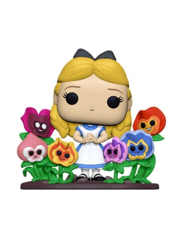 Disney - Funko Pop 1060 Alice 70Th Deluxe Alice & Flowers