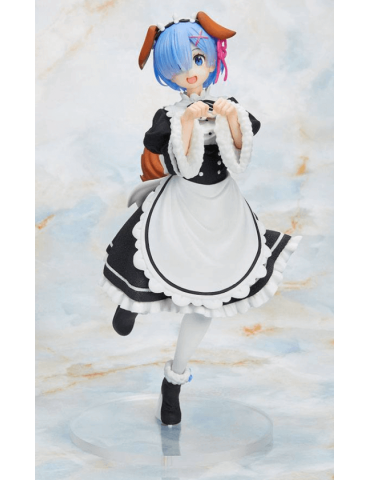 Re Zero Figurine Coreful Rem Memory Snow Dog Ver 23 cm
