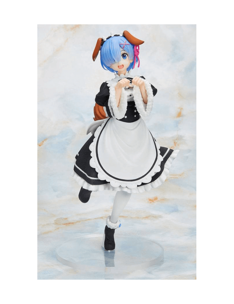 Re Zero Figurine Coreful Rem Memory Snow Dog Ver 23 cm