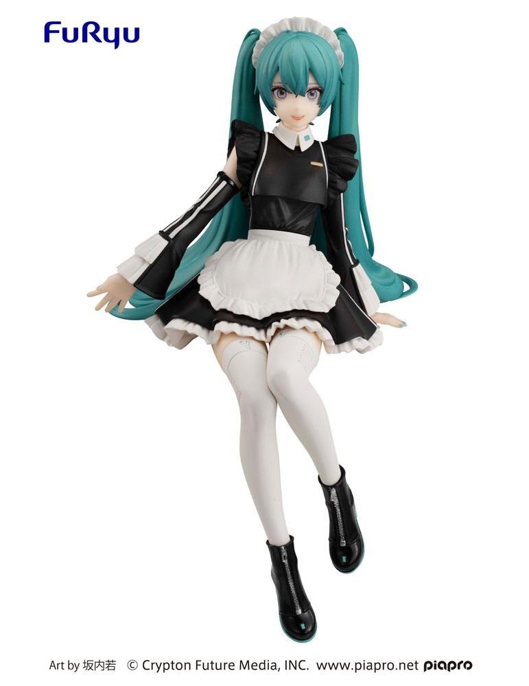 Hatsune Miku Figurine Noodle Stopper Hatsune Miku Sporty Maid Ver 17 cm