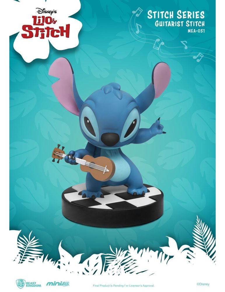 Disney Lilo & Stitch figurine Mini Egg Attack Guitarist Stitch 8 cm