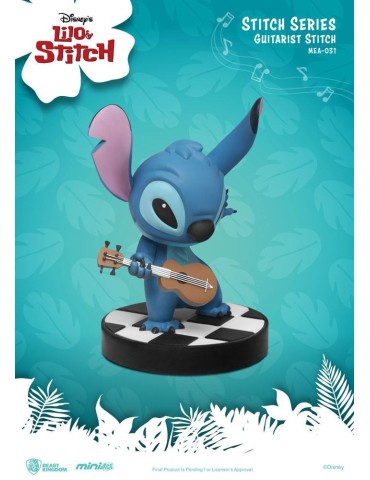 Disney Lilo & Stitch figurine Mini Egg Attack Guitarist Stitch 8 cm