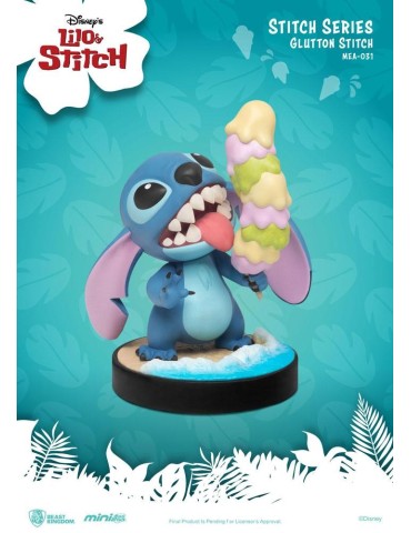 Disney Lilo & Stitch figurine Mini Egg Attack Glutton Stitch 8 cm