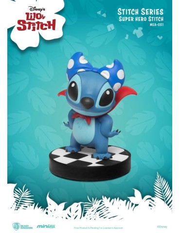 Disney Lilo & Stitch figurine Mini Egg Attack Super Hero Stitch 8 cm