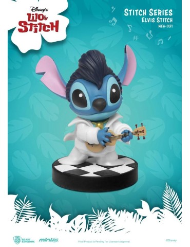Disney Lilo & Stitch figurine Mini Egg Attack Super Elvis Stitch 8 cm