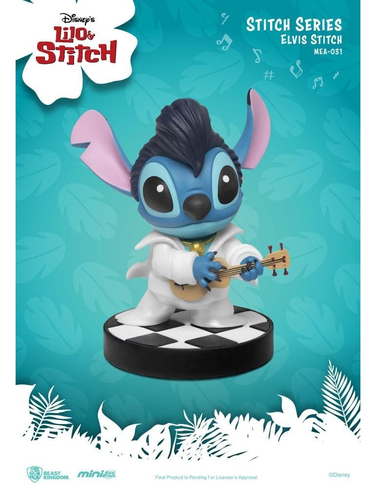 Disney Lilo & Stitch figurine Mini Egg Attack Super Elvis Stitch 8 cm
