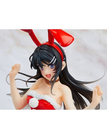 Rascal Does Not Dream of Bunny Girl Senpai Figurine Coreful Mai Sakurajima Winter Bunny 20 cm