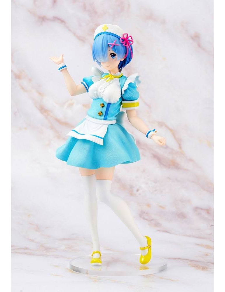 Re Zero Figurine Precious Rem Nurse Maid Ver 23 cm